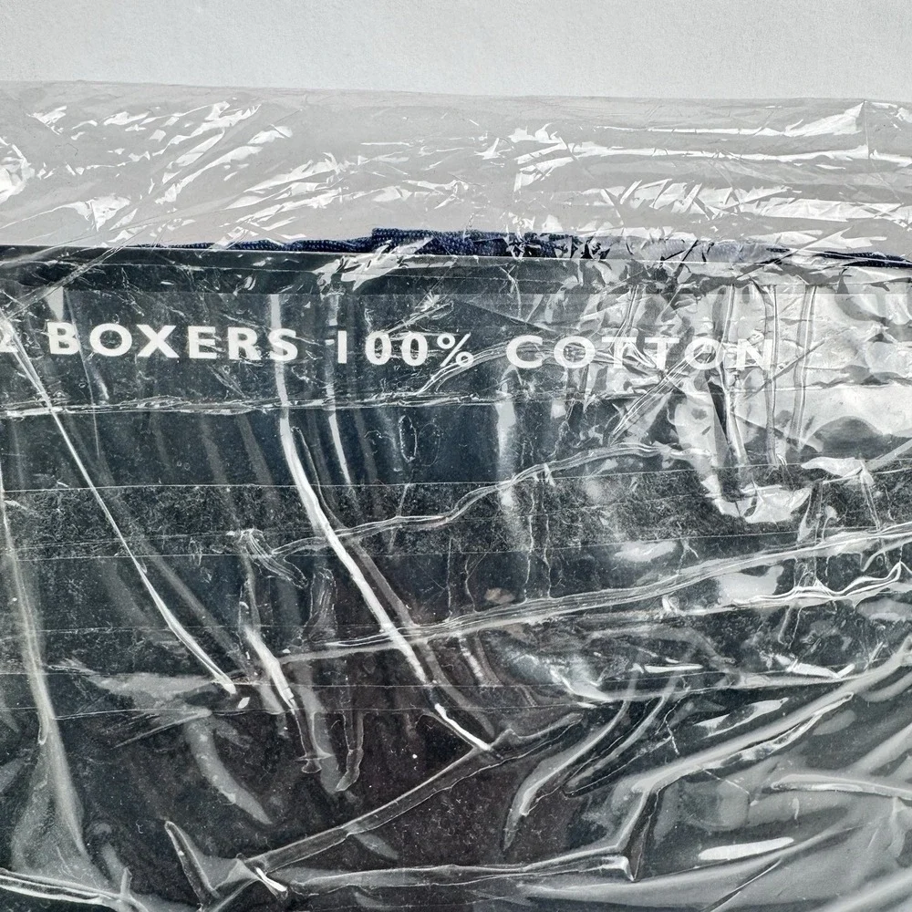 Vintage ALFANI Men Boxer Briefs‎ 100% Cotton Size 42 - NOS